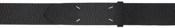 MAISON MARGIELA | Black Signature Stitch Belt商品图片,