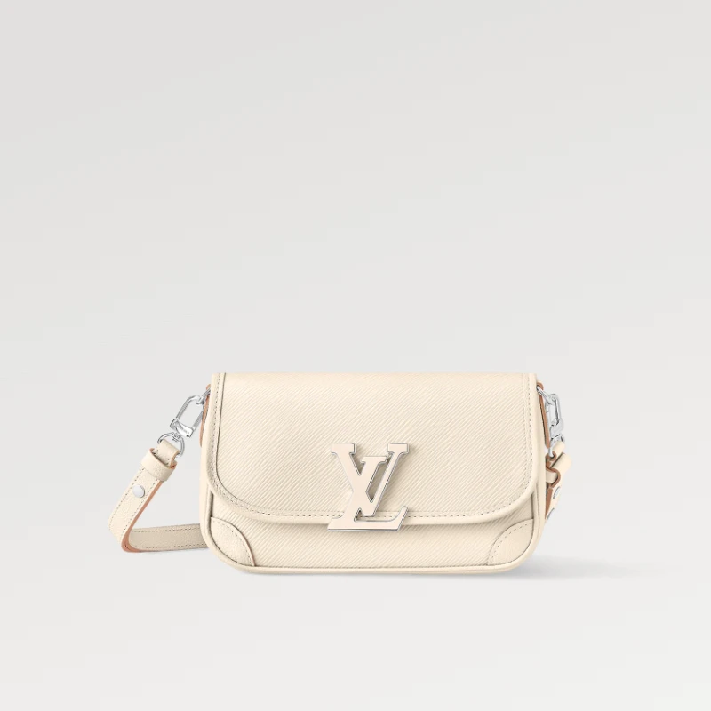 推荐Louis Vuitton/路易威登 白色BUCI单肩斜挎包 M59457 送礼好物商品
