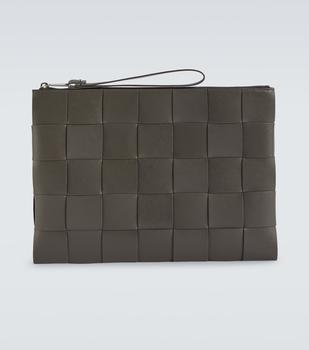 Bottega Veneta | 编织皮革小袋商品图片,