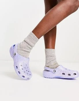 推荐Crocs Classic Clogs In Moon Jelly Glitter商品