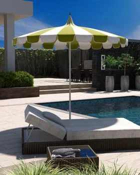 California Umbrella | 8.5' Pagoda Series Patio Umbrella,商家Neiman Marcus,价格¥4593
