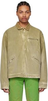 推荐Beige Sprayed Jacket商品