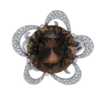 商品Giovanni Ferraris | Giovanni Ferraris Women's 18K White Gold Ring,商家Premium Outlets,价格¥26242图片