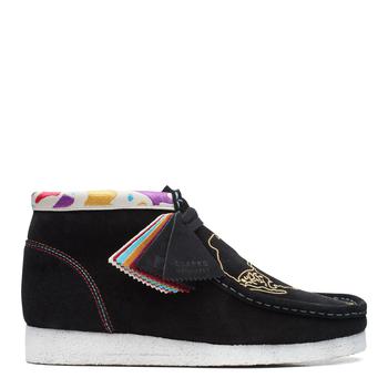 clarks originals, Clarks | Clarks Originals Wallabee Boot Black Embroidery商品图片 