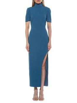 ALEXIA ADMOR | ​Dixie Mockneck Maxi Sheath Dress 3.2折