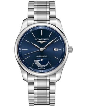longines master, Longines | Longines Master Collection Power Reserve 40mm Blue Dial Steel Men's Watch L2.908.4.92.6商品图片 8折