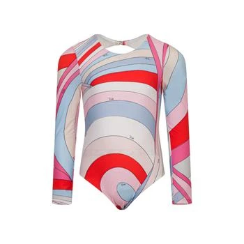 Pucci | One-piece Swimsuit With Iris Print,商家Italist,价格¥1867