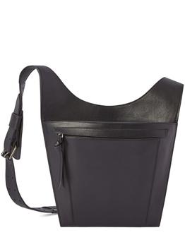 推荐Pocket Soft Leather Shoulder Bag商品