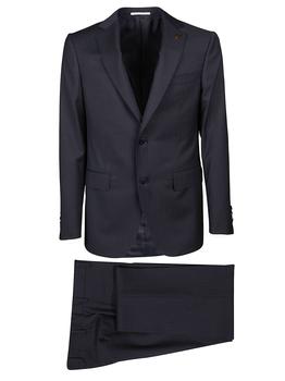 PAL ZILERI, PAL ZILERI | Pal Zileri Men's Blue Other Materials Suit商品图片 
