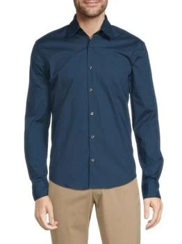 Hugo Boss | Ermo Casual Slim Fit Button Down Shirt,商家Saks OFF 5TH,价格¥444