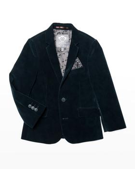 商品Appaman | Boy's Velvet Suit Blazer, Size 2T-16,商家Neiman Marcus,价格¥652图片