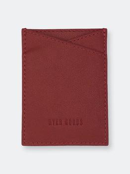 久光贴正品, HYER GOODS | Leather Sticker Phone Wallet Classic Red商品图片 