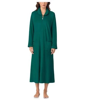 Eileen West | Lux Velour 50" Long Sleeve Zip Robe,商家Zappos,价格¥620
