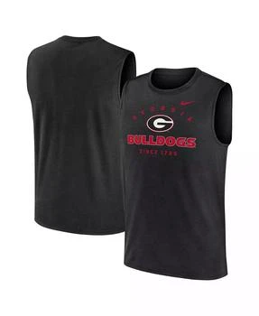 NIKE | Men's Black Georgia Bulldogs Primetime Legend Lock Up Performance Muscle Tank Top,商家Macy's,价格¥307