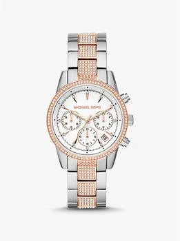 Michael Kors | Ritz Pavé Two-Tone Watch 