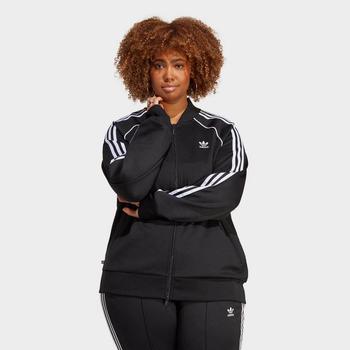 推荐Women's adidas Originals Adicolor Classic Superstar Track Top Jacket (Plus Size)商品