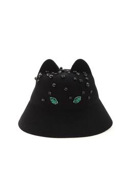 VIVETTA, VIVETTA | Cat ears cloche with gems商品图片 8.3折