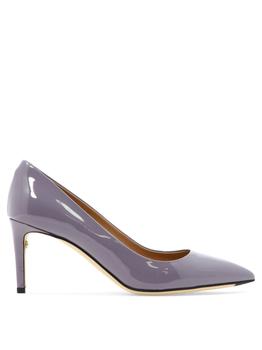 推荐Salvatore Ferragamo Women's  Purple Leather Pumps商品