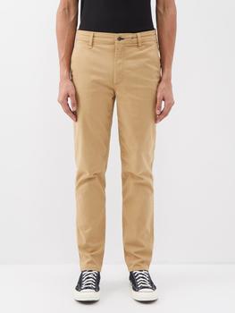Rag & Bone | Fit 2 logo-embroidered cotton-blend chino trousers商品图片,