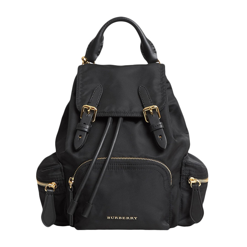 burberry双肩包评价, Burberry | Burberry 博柏利 女士黑色双肩包 4075972商品图片 满$100享9.5折, 满折