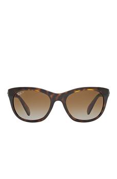 推荐56mm Highstreet Polarized Cat Eye Sunglasses商品