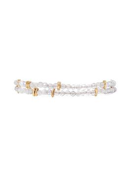 Chan Luu是什么牌子, Chan Luu | Chan Luu 18K Gold-Plated & Labradorite Naked Bracelet商品图片 