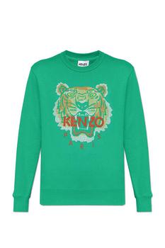 Kenzo | Kenzo Tiger Jacquard Straight Hem Sweatshirt商品图片,6.7折起