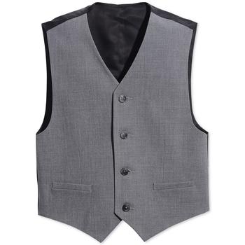 商品Calvin Klein | Big Boys Slim Fit Stretch Suit Vest,商家Macy's,价格¥201图片