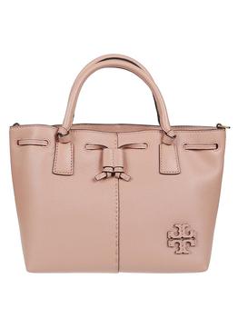 tory burch托特包海淘, Tory Burch | Tory Burch Mcgraw Small Drawstring Tote Bag商品图片 6.7折