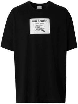 推荐Burberry `Roundwood Label` T-Shirt商品