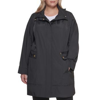 商品Plus Size Packable Water-Resistant Raincoat图片