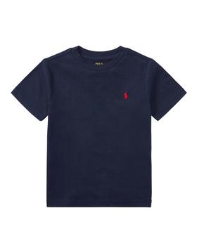 推荐Boy's Cotton Jersey Crewneck Tee, Size 2-4商品