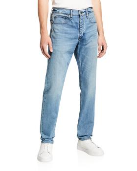 Rag & Bone | Men's Fit 2 Light-Wash Straight-Leg Jeans商品图片,4.8折