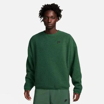 推荐Men's Nike Club Fleece Winterized Crewneck Sweatshirt商品