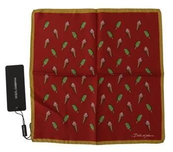 Dolce & Gabbana Printed Square Mens Handkerchief Men's Scarf
