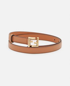 芬迪腰带好用吗, Fendi | FF LOGO LEATHER BELT商品图片 