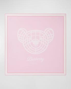 商品Burberry | Girl's Grelda Intarsia Teddy Blanket,商家Neiman Marcus,价格¥1738图片