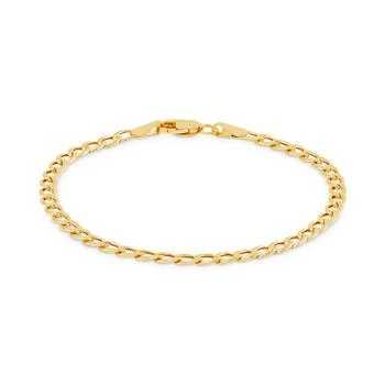Macy's | Children's Polished Hollow Curb Chain Bracelet in 14k Yellow Gold,商家Macy's,价格¥4090