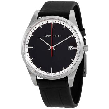 Calvin Klein | Calvin Klein Time Quartz Black Dial Mens Watch K4N211C1商品图片,1.4折
