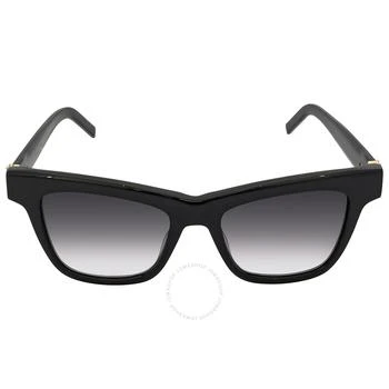 Yves Saint Laurent | Grey Gradient Square Unisex Sunglasses SL M106 002 52 4.6折, 满$200减$10, 满减