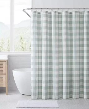 Eddie Bauer | Cabin Plaid Cotton Shower Curtain, 72" x 72",商家Macy's,价格¥194