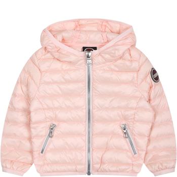 商品Colmar Pink Jacket For Baby Girl With Logo图片