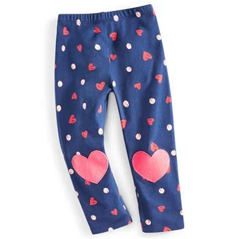 First Impressions | Baby Girls Heart Patch Leggings, Created for Macy's 