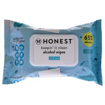 商品Honest | Hand Sanitizing Alcohol Wipes by Honest for Unisex - 150 Count Wipes,商家Premium Outlets,价格¥242图片