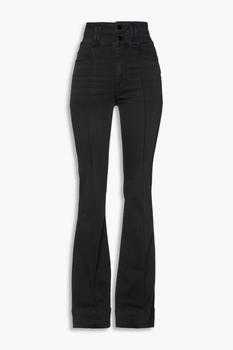 商品FRAME | Le Catroux high-rise flared jeans,商家THE OUTNET US,价格¥967图片