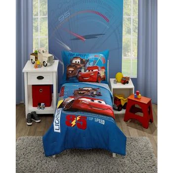Disney | Cars Piston Cup 4 Piece Toddler Bed Set,商家Macy's,价格¥670