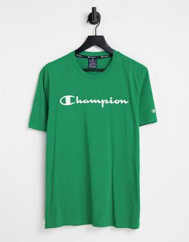 推荐champion large logo t-shirt in green商品