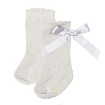 商品Bow Detail Light Grey Socks图片