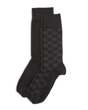 Hugo Boss | Cotton Blend Socks, Pack of 2 满$100减$25, 满减