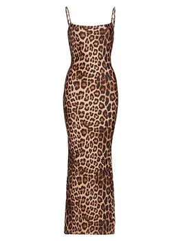 推荐Leopard-Print Maxi Dress商品